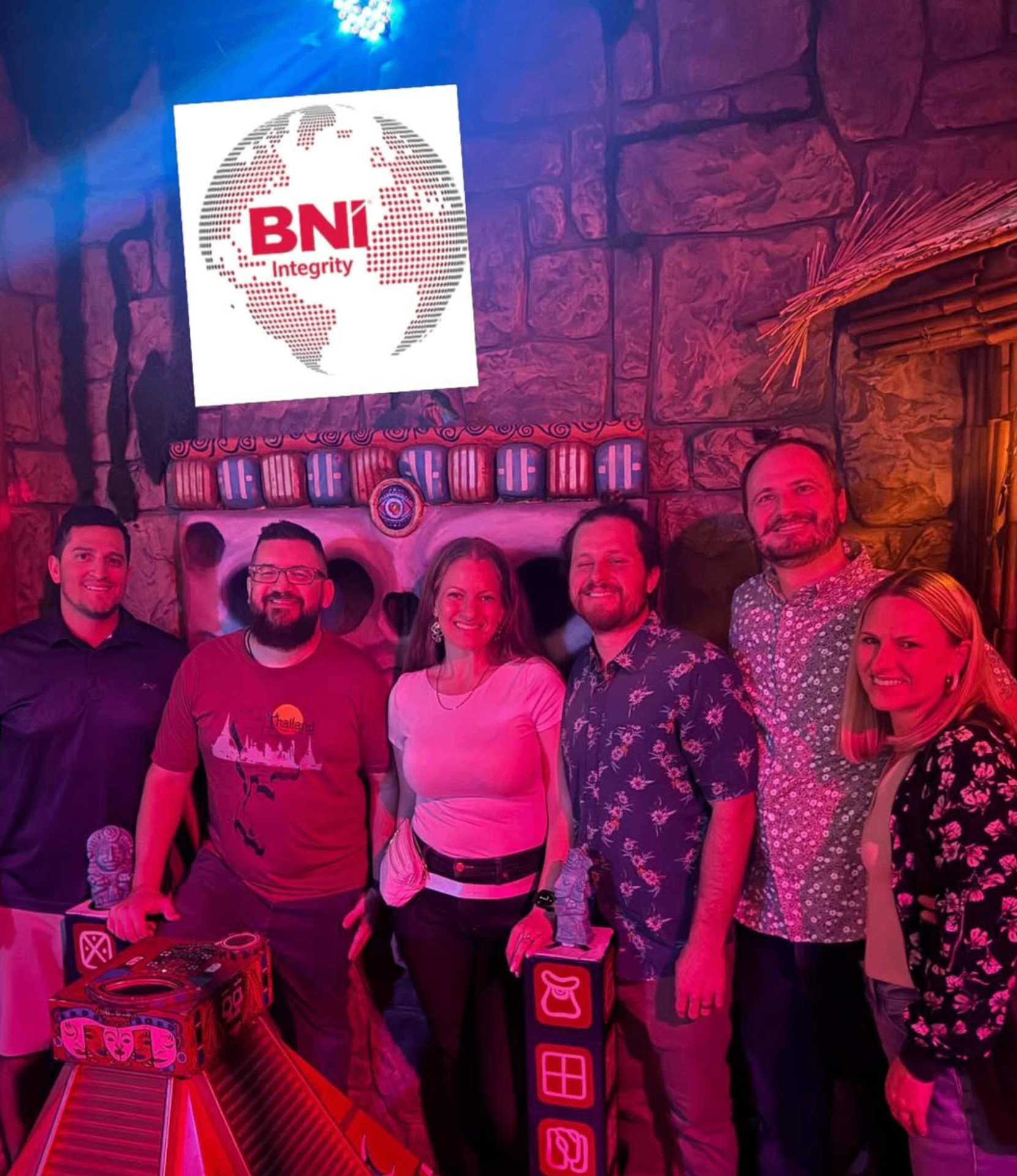 BNI Integrity members at a chapter night out