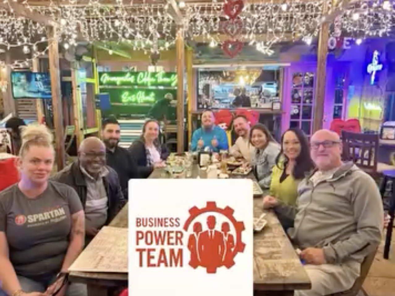 BNI Integrity Business Power Team dinner